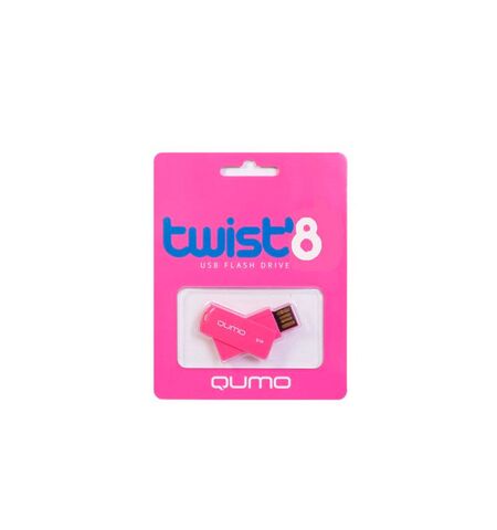 USB Flash QUMO 8GB Twist  Rosewood