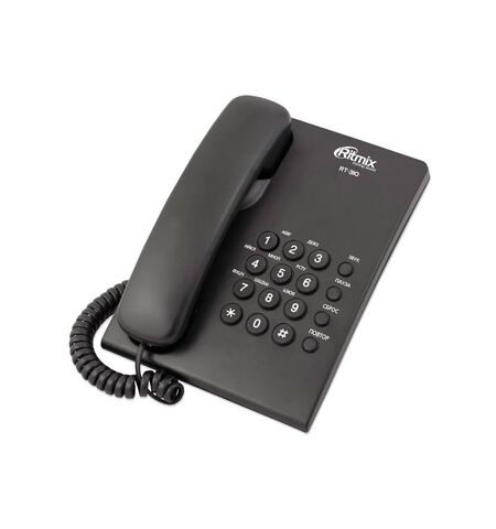 Проводной телефон Ritmix RT-310 Black