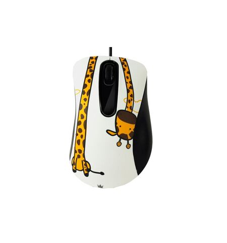 Мышь CROWN CMM-30 Giraffe USB White