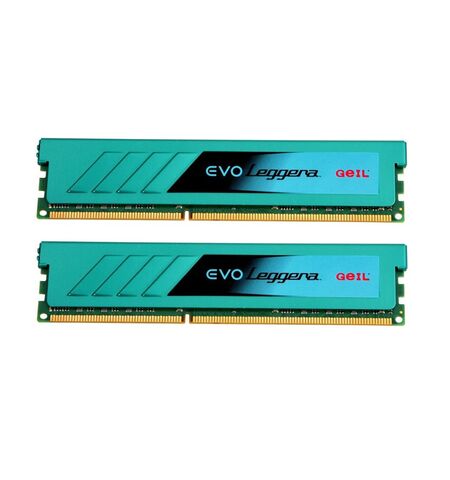 Оперативная память GeIL EVO Leggera 8GB kit (2x4GB) DDR3-2400 PC3-19200 (GEL38GB2400C10ADC)