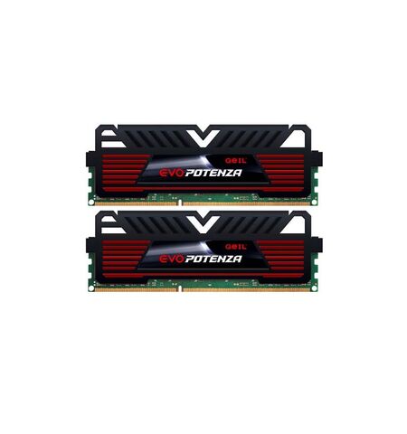 Оперативная память GeIL EVO Potenza Onyx Black 8GB kit (2x4GB) DDR3-1600 PC3-12800 (GPB38GB1600C9DC)