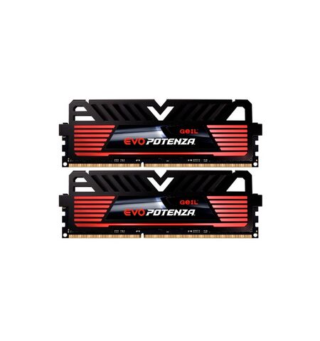 Оперативная память GeIL EVO Potenza Onyx Black 8GB kit (4GBx2) DDR3-2133 PC3-17000 (GPB38GB2133C11DC)