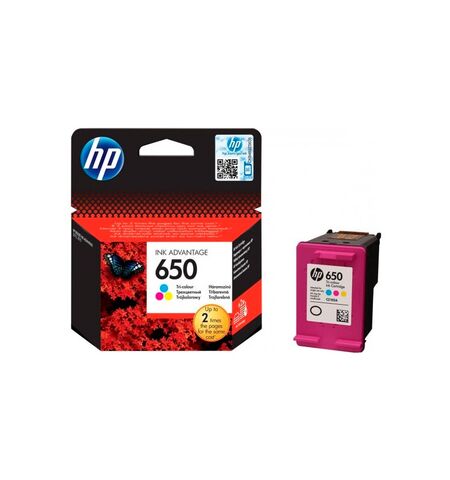 Оригинальный картридж HP 650 (CZ102AE)