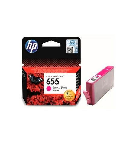 Оригинальный картридж HP 655 Magenta (CZ111AE)