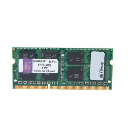 Оперативная память Kingston ValueRAM 8GB DDR3-1600 SO-DIMM PC3-12800 (KVR16LS11/8)