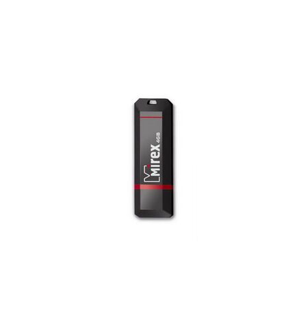 USB Flash Mirex KNIGHT 4GB Black (13600-FMUKNT04)