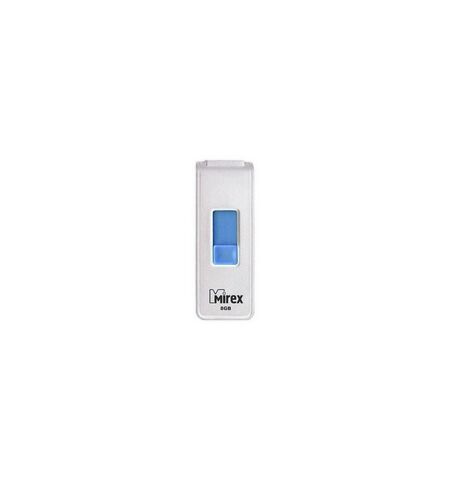 USB Flash Mirex SHOT 8GB White (13600-FMUWST08)