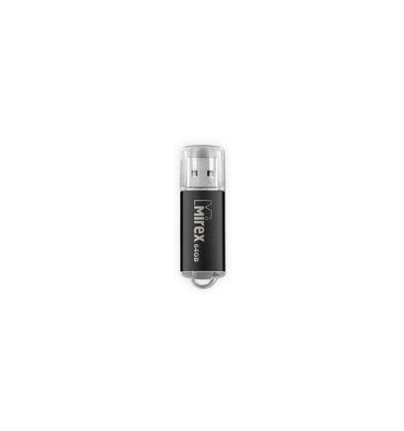 USB-Flash Mirex UNIT 64GB Black (13600-FMUUND64)