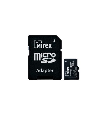 Карта памяти Mirex microSDHC 32GB Class 10 (13613-ADSUHS32)