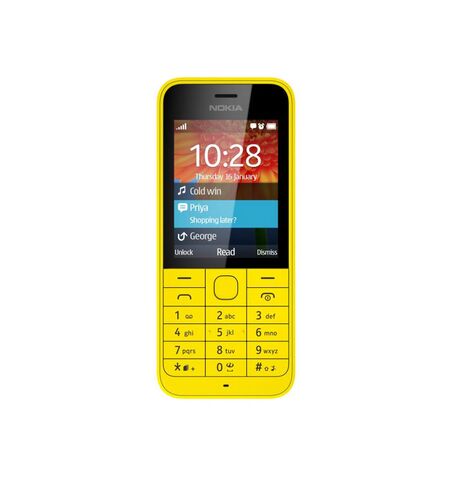 Кнопочный телефон Nokia 220 Dual Sim (RM-969) Yellow