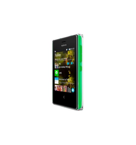 Мобильный телефон Nokia Asha 502 Dual SIM Bright green
