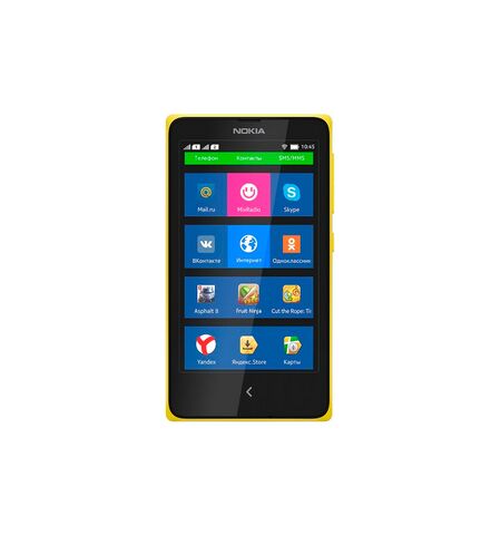 Смартфон Nokia X Dual SIM Yellow