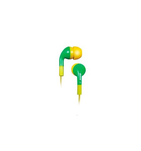 Наушники BBK EP-1410S  Green Yellow