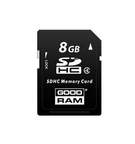 Карта памяти GOODRAM SDHC 8GB Class 4 (SDC8GHC4GRR10)