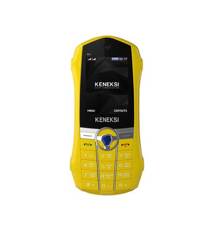 Кнопочный телефон Keneksi M5 Yellow