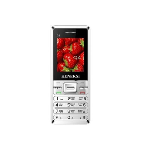 Кнопочный телефон Keneksi Q4 Silver