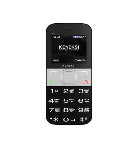 Кнопочный телефон Keneksi T1 Black