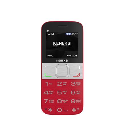 Кнопочный телефон Keneksi T1 Red