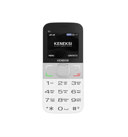 Кнопочный телефон Keneksi T1 White