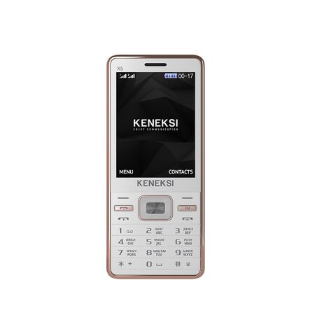 Кнопочный телефон Keneksi X5 White