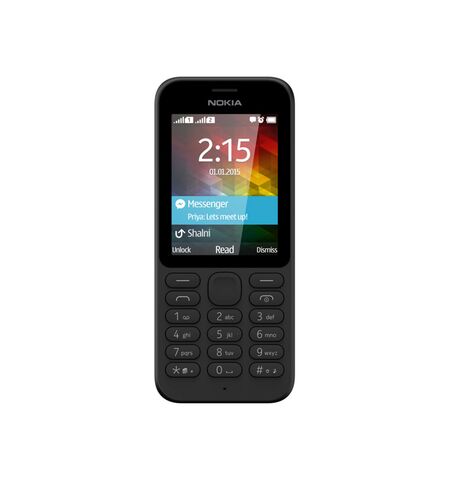 Кнопочный телефон Nokia 215 Dual Sim (RM-1110) Black