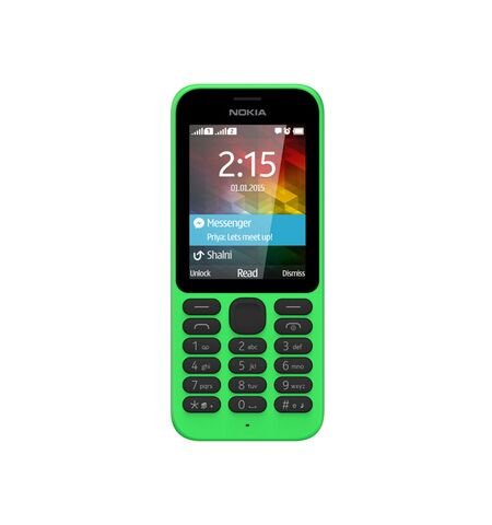 Кнопочный телефон Nokia 215 Dual Sim (RM-1110) Bright Green