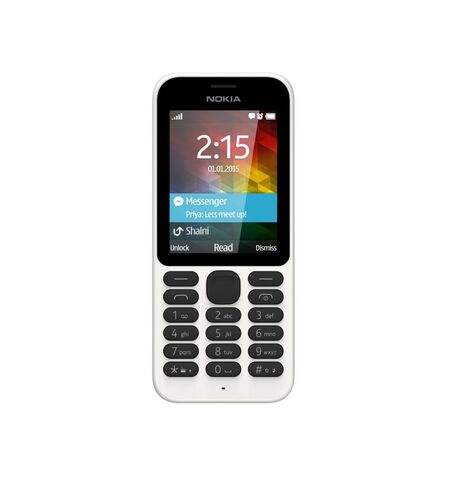 Кнопочный телефон Nokia 215 Dual Sim (RM-1110) White