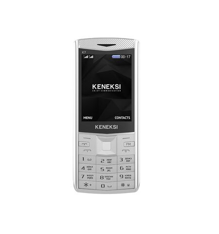 Кнопочный телефон Keneksi K7 Silver