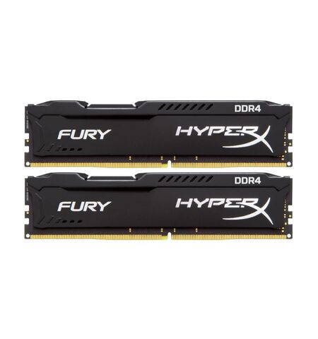 Оперативная память Kingston HyperX FURY 16GB kit (2x8GB) DDR4 PC4-17000 (HX421C14FBK2/16)