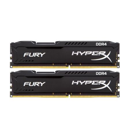 Оперативная память Kingston HyperX FURY 16GB kit (2x8GB) DDR4 PC4-21300 (HX426C15FBK2/16)