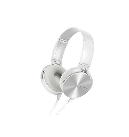 Гарнитура Sony MDR-XB450AP White