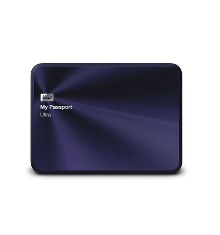 Внешний жесткий диск Western Digital My Passport Ultra 1TB Metal Navy (WDBTYH0010BBA)