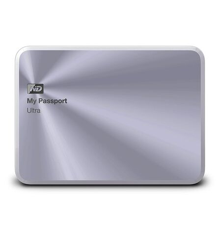 Внешний жесткий диск Western Digital My Passport Ultra 1TB Metal Silver (WDBTYH0010BSL)