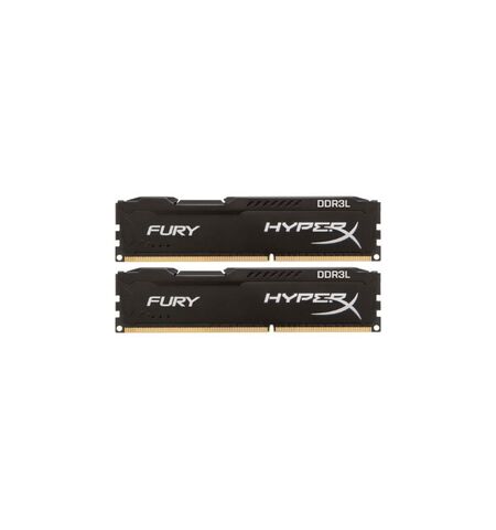 Оперативная память Kingston HyperX FURY 8GB kit (2x4GB) DDR3 PC3-12800 (HX316LC10FBK2/8)