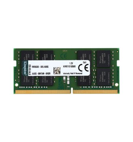 Оперативная память Kingston ValueRAM 8GB DDR4 SO-DIMM PC4-17000 (KVR21S15D8/8)