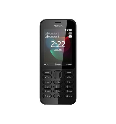 Кнопочный телефон Nokia 222 Dual Sim (RM-1136) Black