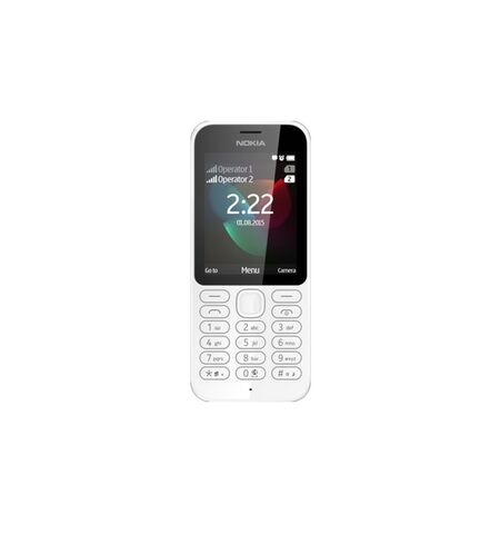 Кнопочный телефон Nokia 222 Dual Sim (RM-1136) White