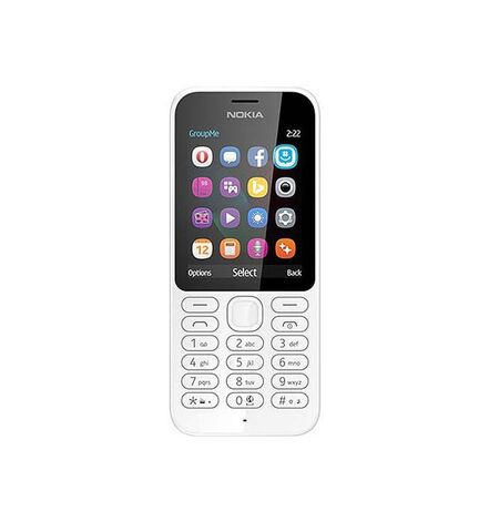Кнопочный телефон Nokia 222 (RM-1137) White