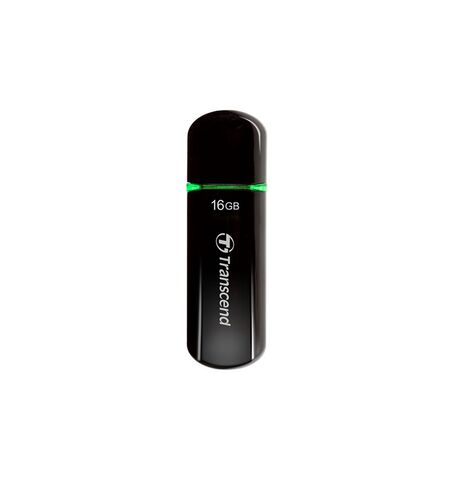 USB Flash Transcend JetFlash 600 16 GB Black-Green (TS16GJF600)