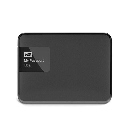 Внешний жесткий диск Western Digital My Passport Ultra 1TB Black (WDBDDE0010BBK)