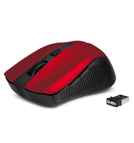 Мышь SVEN RX-345 Wireless Red