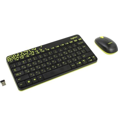 Беспроводной комплект клавиатура + мышь Logitech MK240 Nano (920-008213)