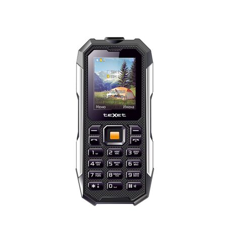 Кнопочный телефон teXet TM-518R Black