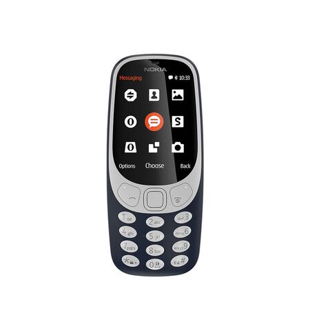 Кнопочный телефон Nokia 3310 Dual SIM Dark Blue