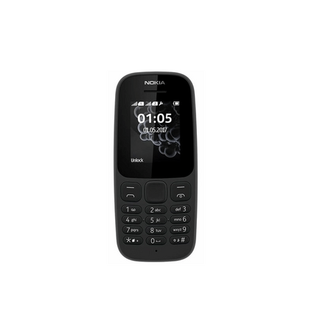Кнопочный телефон Nokia 105 Dual SIM (2017) Black