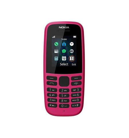 Кнопочный телефон Nokia 105 Dual SIM (2019) Pink