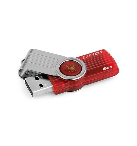 USB Flash Kingston DataTraveler 101 G2 8GB Red (DT101G2/8GB), 4-е