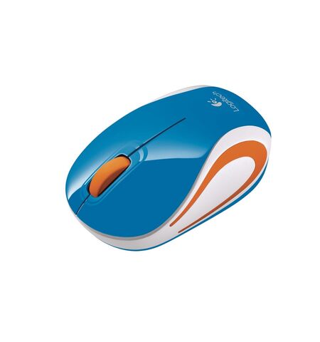 Мышь Logitech Wireless Mini Mouse M187 Blue, 2-е фото товара в интерент-магазине freenet.by Мышь Logitech Wireless Mini Mouse M187 Blue, 2-е