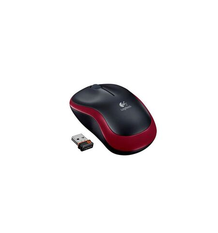 Мышь Logitech Wireless Mouse M185 Red, 4-е