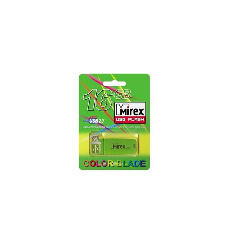 USB Flash Mirex Chromatic 16GB Green (13600-FMUCHG16), 2-е